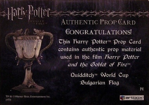 P4 - Bulgarian Flag - Back