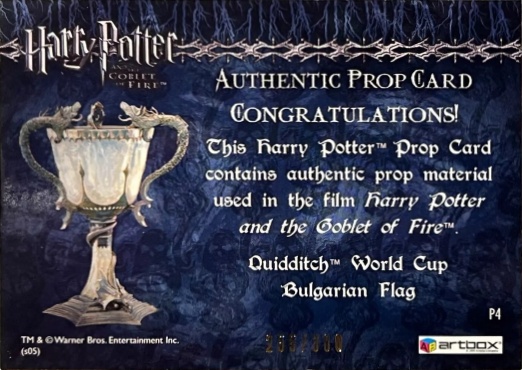 P4 - Bulgarian Flag - Back