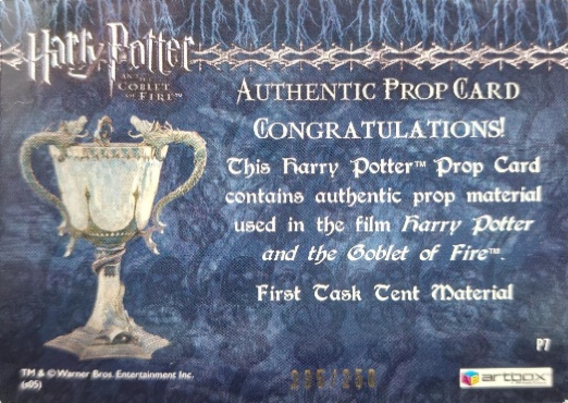 P7 - First Task Tent Material - Back