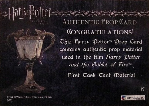 P7 - First Task Tent Material - Back