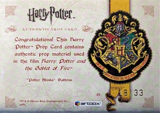 01 - Potter Stinks Button - Back