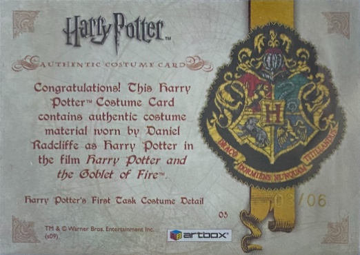 05 - Harry Name Patch - Back