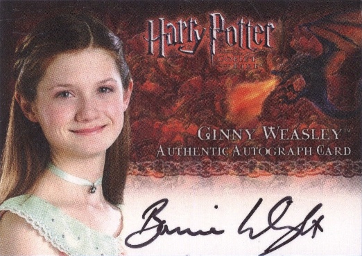 Bonnie Wright as Ginny Weasley