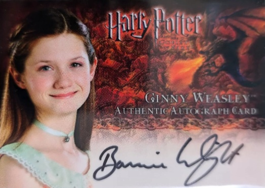 Bonnie Wright as Ginny Weasley - Front