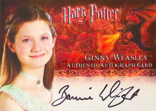 Bonnie Wright as Ginny Weasley - Front