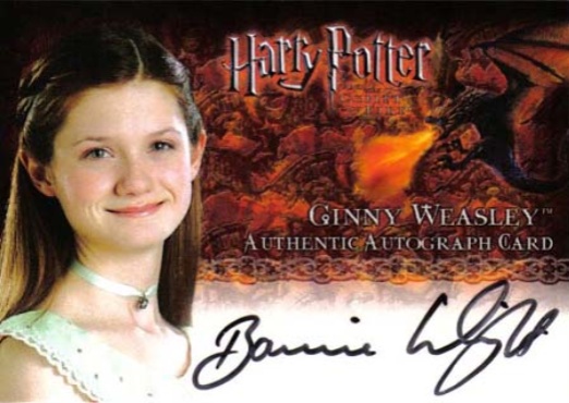 Bonnie Wright as Ginny Weasley - Front