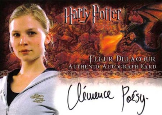 Clemence Poesy as Fleur Delacour - Front