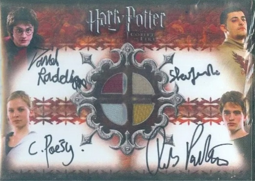 Daniel Radcliffe Robert Pattinson Stanislav Ianevski Clemence Poesy - Front