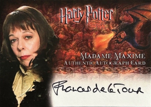 Frances De La Tour as Madam Maxime - Front