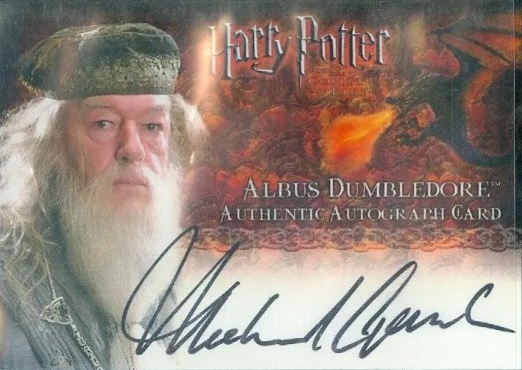 Michael Gambon as Albus Dumbledore - Front