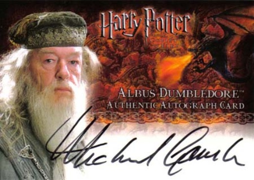 Michael Gambon as Albus Dumbledore - Front