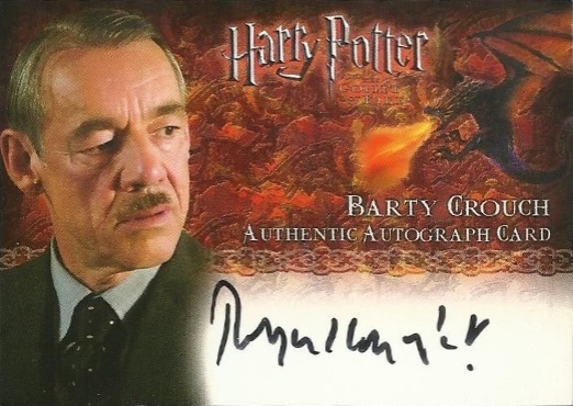 Roger Lloyd-Pack as Barty Crouch - Front