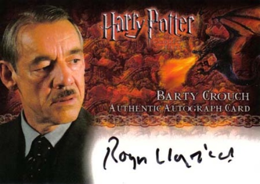 Roger Lloyd-Pack as Barty Crouch - Front