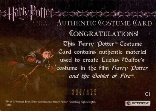 C1 -  Lucius Malfoy's Robe - Back