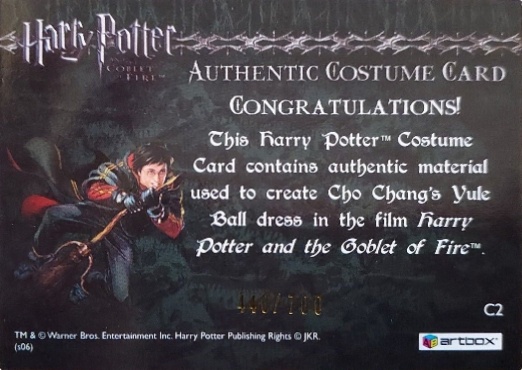 C2 - Cho Chang's Yule Ball Dress - Back