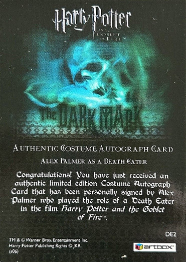 DE2 - Alex Palmer - Back