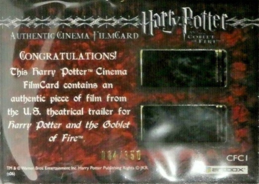 CFC1 - Triwizard Tournament Cup - Back