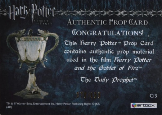 Ci3 - Daily Prophet - Back