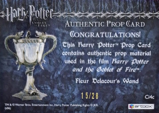 Ci4c - Fleur Delacour's Wand - Back