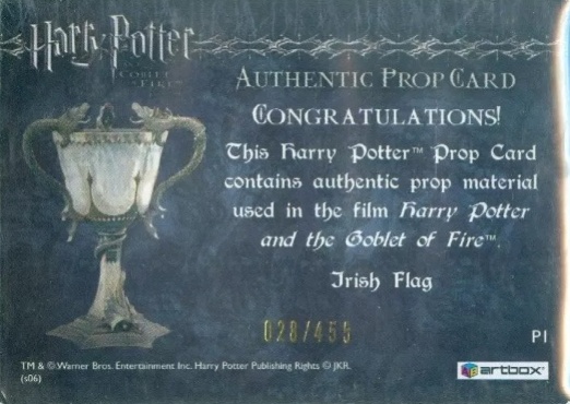 P1 - Irish Flag - Back