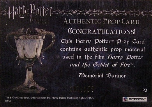 P2 - Memorial Banner - Back