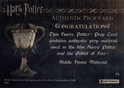 P5 - Riddle House Material - Back