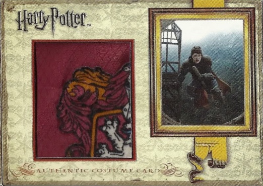 Ron Weasley's Quidditch Costume Name Patch - Front