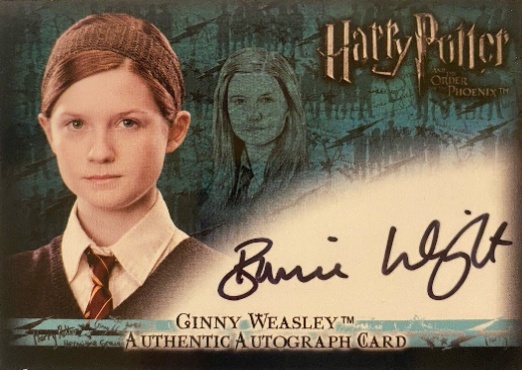 Bonnie Wright as Ginny Weasley - Front