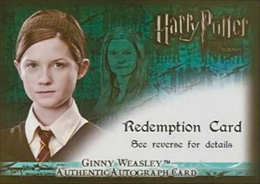 Redemption Card Front