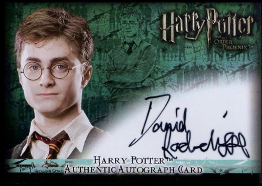Daniel Radcliffe as Harry Potter - Front