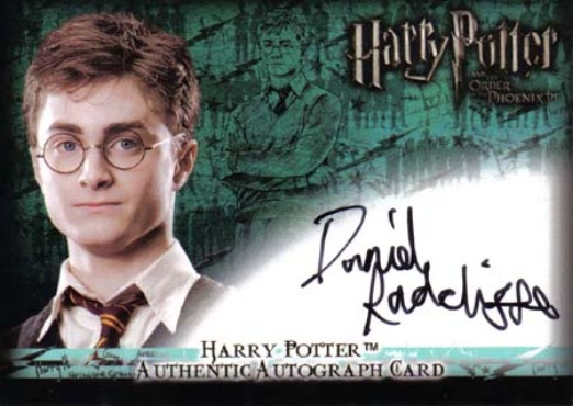 Daniel Radcliffe as Harry Potter - Front