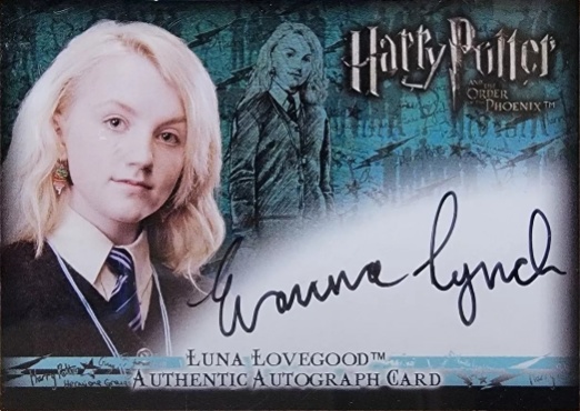 Evanna Lynch as Luna Lovegood - Front