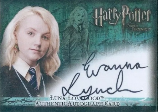 Evanna Lynch as Luna Lovegood - Front