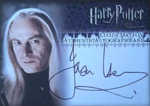 Jason Isaacs as Lucius Malfoy