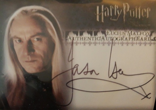 Jason Isaacs as Lucius Malfoy - Front