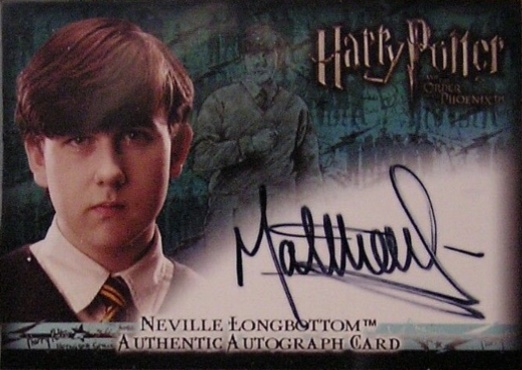Matthew Lewis as Neville Longbottom - Front