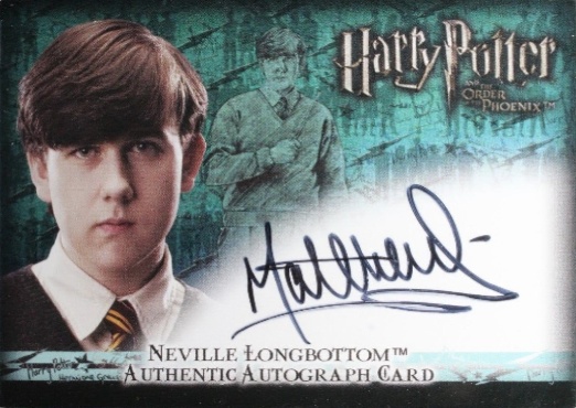 Matthew Lewis as Neville Longbottom - Front