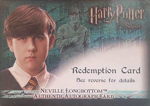 Redemption Card Front