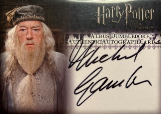 Michael Gambon as Albud Dumbledore - Front