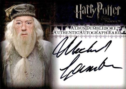 Michael Gambon as Albud Dumbledore - Front