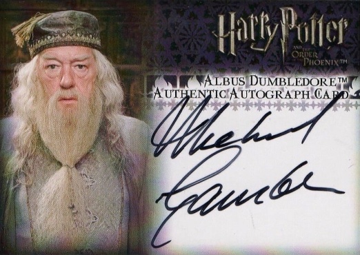 Michael Gambon as Albud Dumbledore - Front