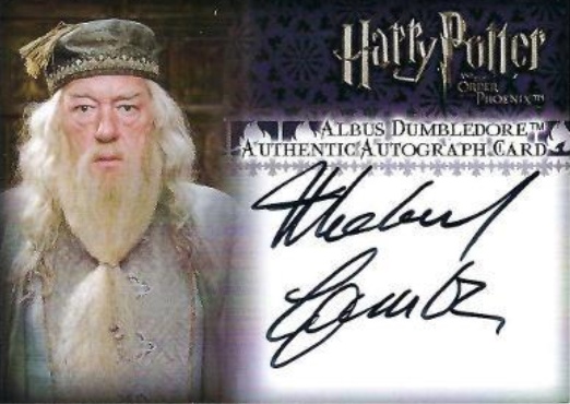 Michael Gambon as Albud Dumbledore - Front