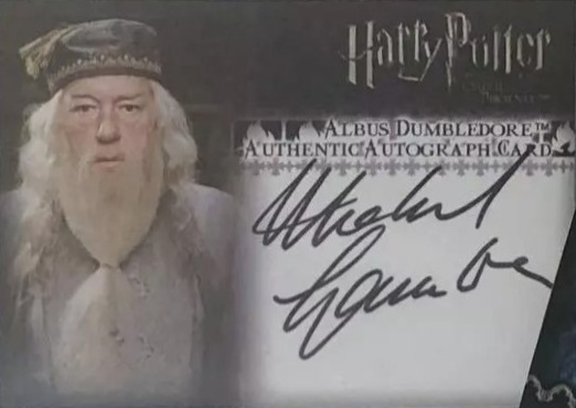 Michael Gambon as Albud Dumbledore - Front