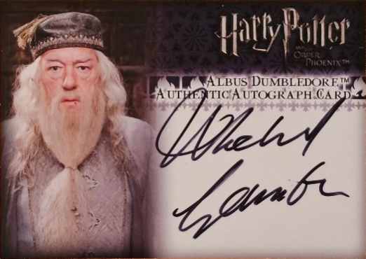 Michael Gambon as Albud Dumbledore - Front