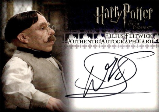 Warwick Davis as Professor Flitwick - Front