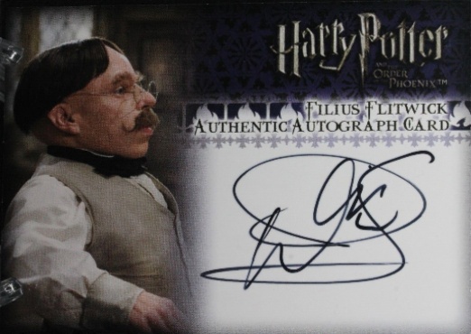 Warwick Davis as Professor Flitwick - Front