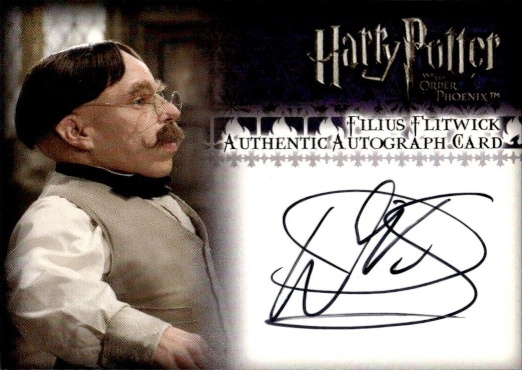 Warwick Davis as Professor Flitwick - Front