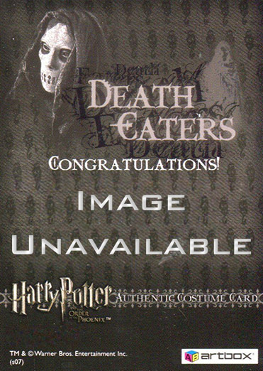 C17 - Death Eater Costume - Back