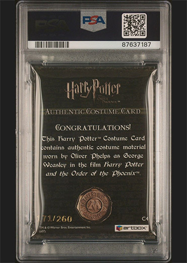 C4 - George Weasley's Shirt - Back