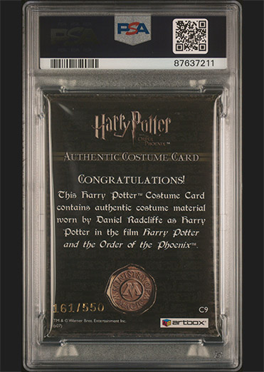 C9 - Harry Potter's Jumper - Back